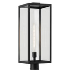 Kichler Lighting 59115BKT Black Textured Outdoor Post Mt 1lt Image 1