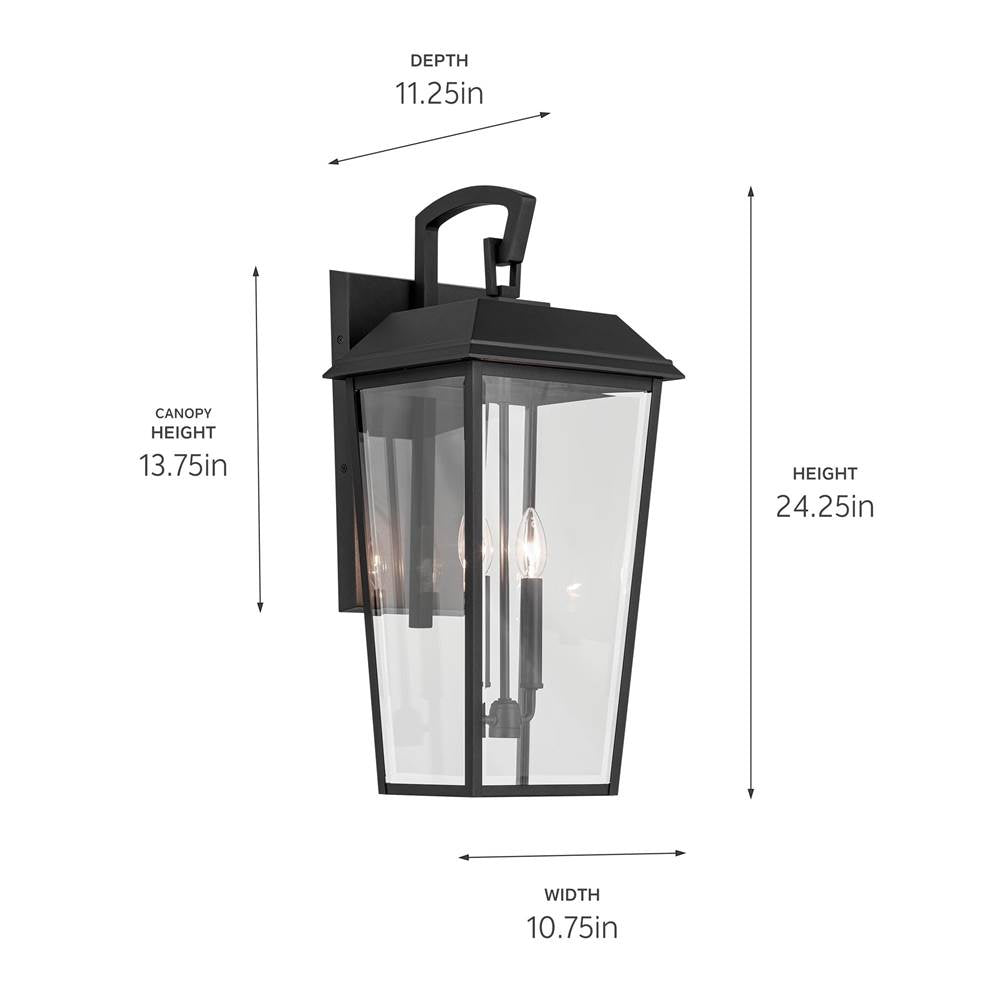 Kichler Lighting Mathus Outdoor Wall 2lt