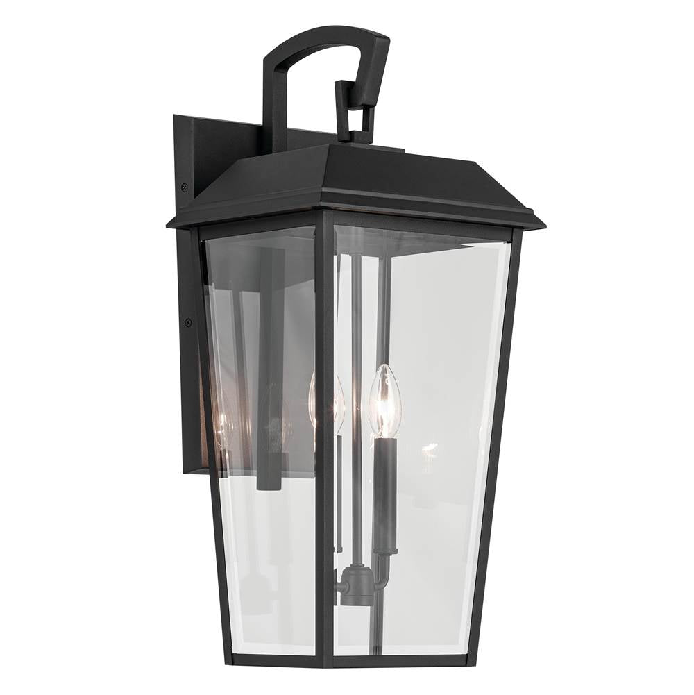 Kichler Lighting 59120BKT Black Textured Outdoor Wall 2lt Image 2