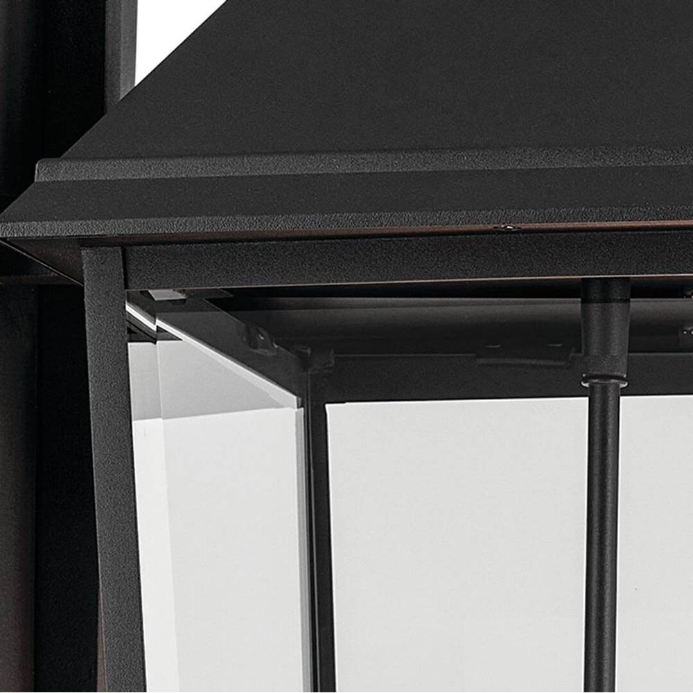 Kichler Lighting 59121BKT Black Textured Outdoor Wall 3lt Image 3
