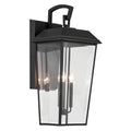 Kichler Lighting 59121BKT Black Textured Outdoor Wall 3lt Image 1