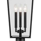 Kichler Lighting 59129BKT Black Textured Outdoor Post Mt 3lt Image 3
