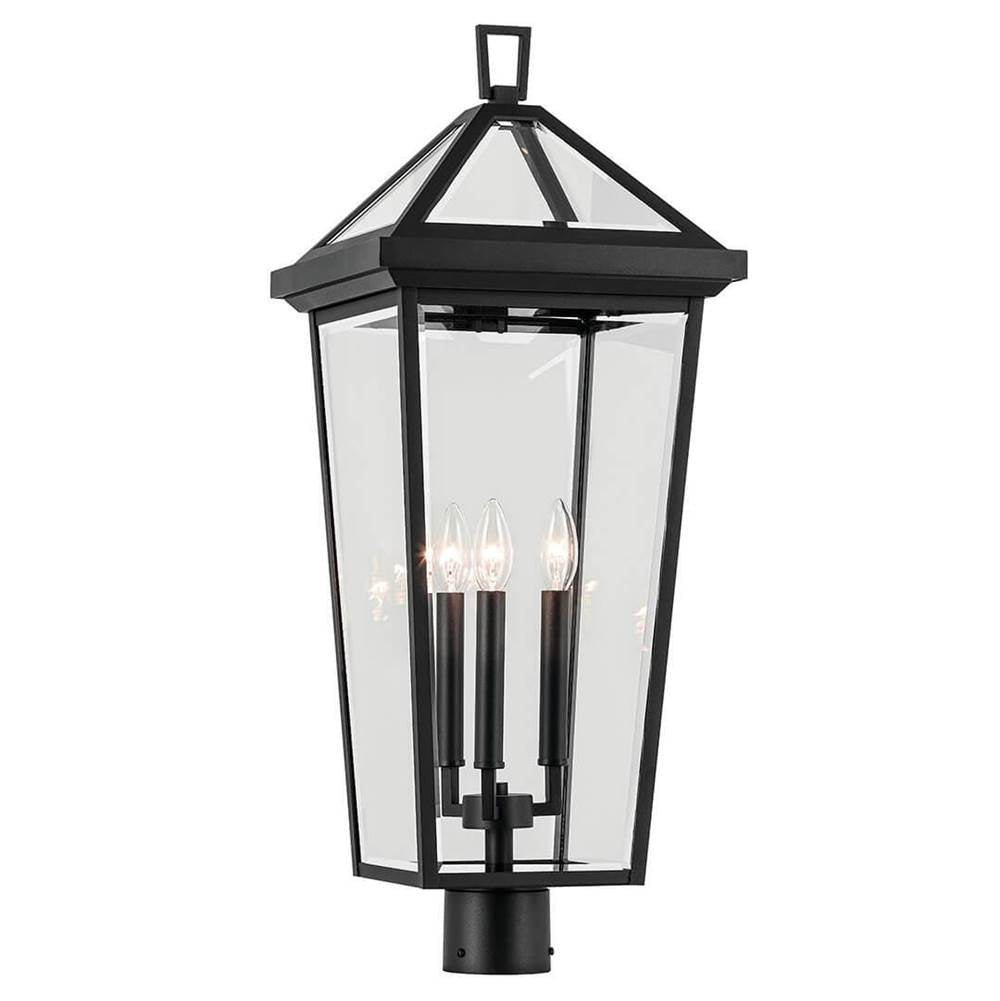 Kichler Lighting 59129BKT Black Textured Outdoor Post Mt 3lt Image 1