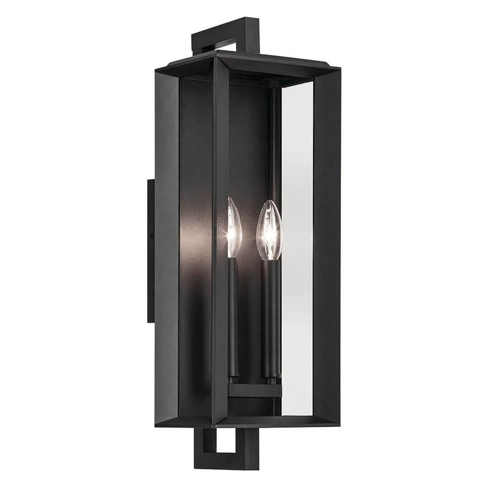 Kichler Lighting 59132BKT Black Textured Outdoor Wall 2lt Image 1