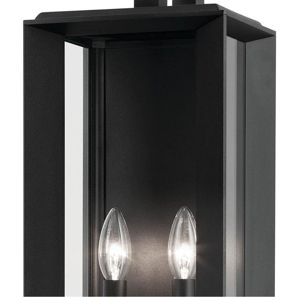 Kichler Lighting 59133BKT Black Textured Outdoor Wall 2lt Image 3
