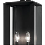 Kichler Lighting 59133BKT Black Textured Outdoor Wall 2lt Image 3
