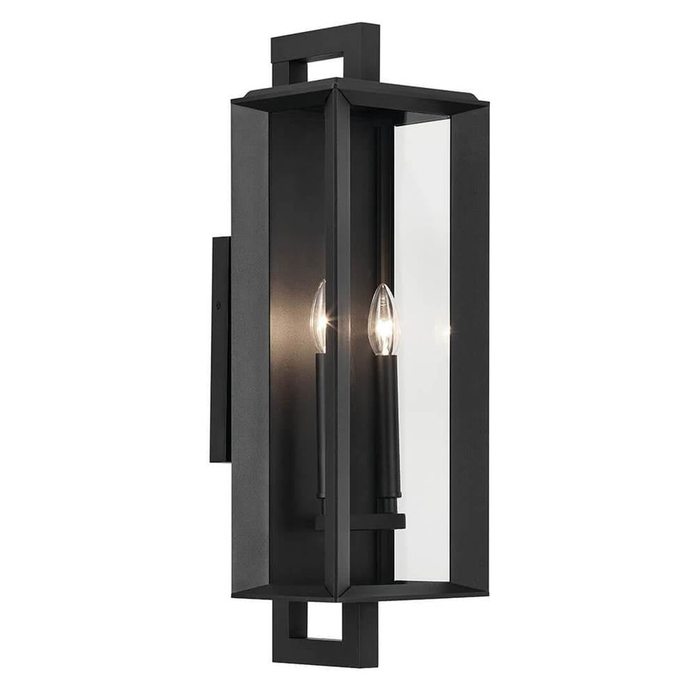 Kichler Lighting 59133BKT Black Textured Outdoor Wall 2lt Image 1