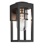 Kichler Lighting 59137BKT Black Textured Outdoor Wall 1lt Image 1