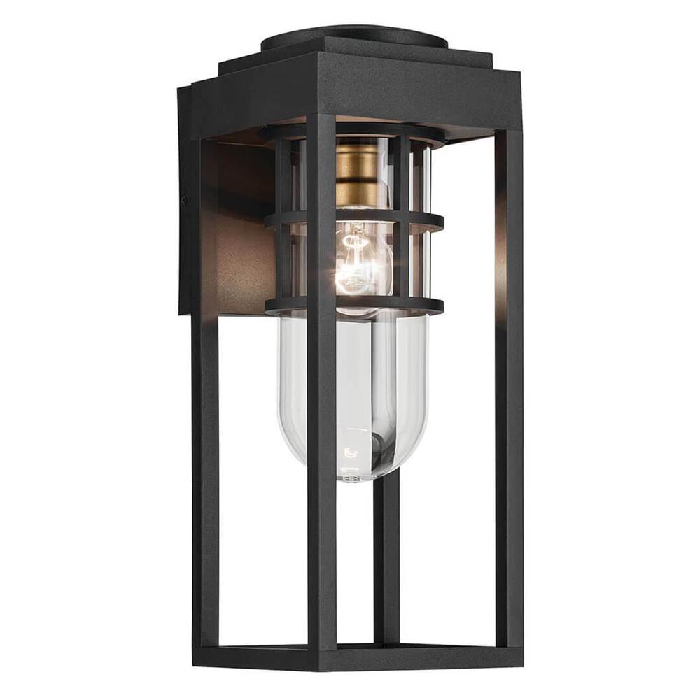 Kichler Lighting 59138BKT Black Textured Outdoor Wall 1lt Image 1