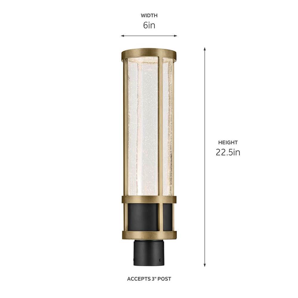 Kichler Lighting Camillo Outdoor Post Mt 1lt