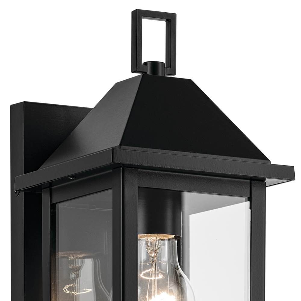 Kichler Lighting 59157BK Black Outdoor Wall 1lt Image 3