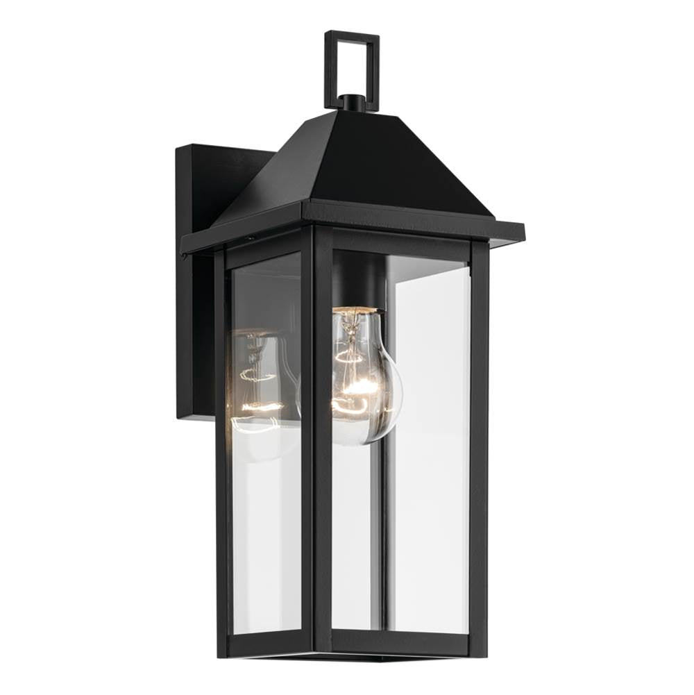 Kichler Lighting 59157BK Black Outdoor Wall 1lt Image 1