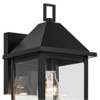 Kichler Lighting 59158BK Black Outdoor Wall 1lt Image 3