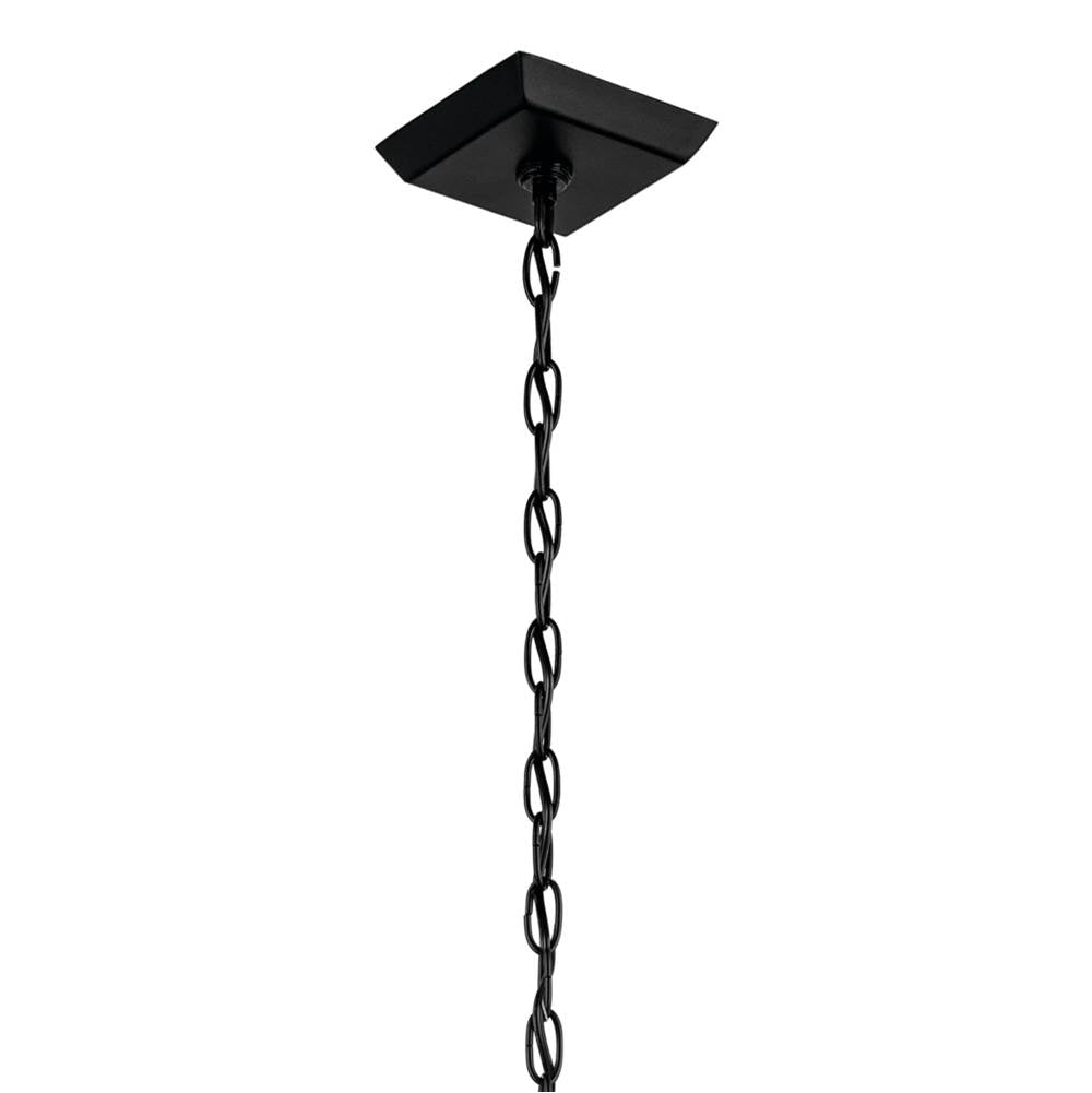 Kichler Lighting 59160BK Black Outdoor Pendant 1lt Image 4