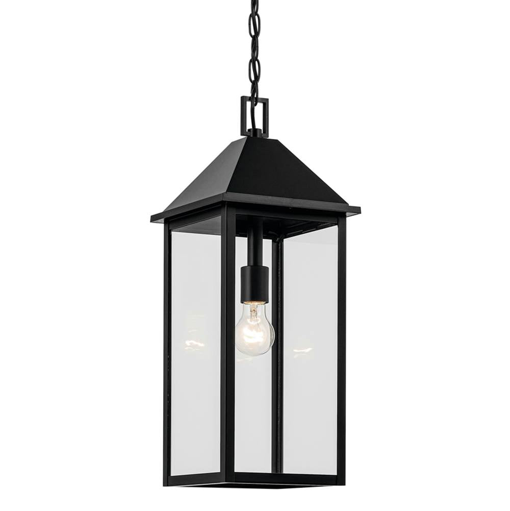 Kichler Lighting 59160BK Black Outdoor Pendant 1lt Image 3