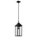 Kichler Lighting 59160BK Black Outdoor Pendant 1lt Image 1
