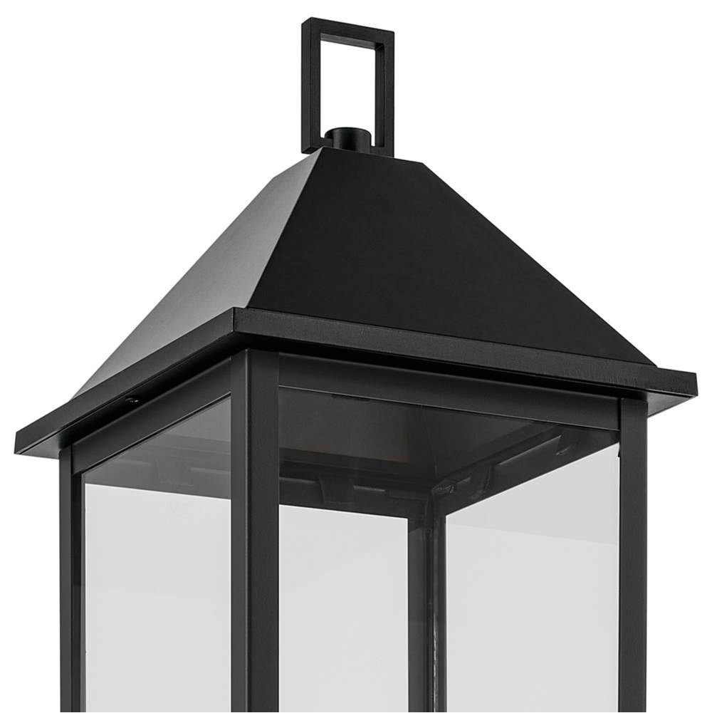 Kichler Lighting 59161BK Black Outdoor Post Mt 1lt Image 3