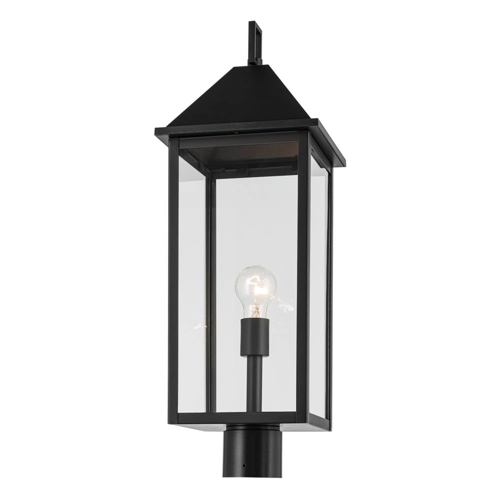 Kichler Lighting 59161BK Black Outdoor Post Mt 1lt Image 4
