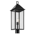 Kichler Lighting 59161BK Black Outdoor Post Mt 1lt Image 1