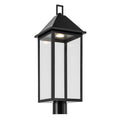 Kichler Lighting 59161BKDS Black Outdoor Post Mt 1lt Image 1