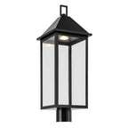 Kichler Lighting 59161BKDS Black Outdoor Post Mt 1lt Image 1