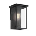 Kichler Lighting 59540BKT Textured Black 1lt Outdoor Wall - Small Image 1