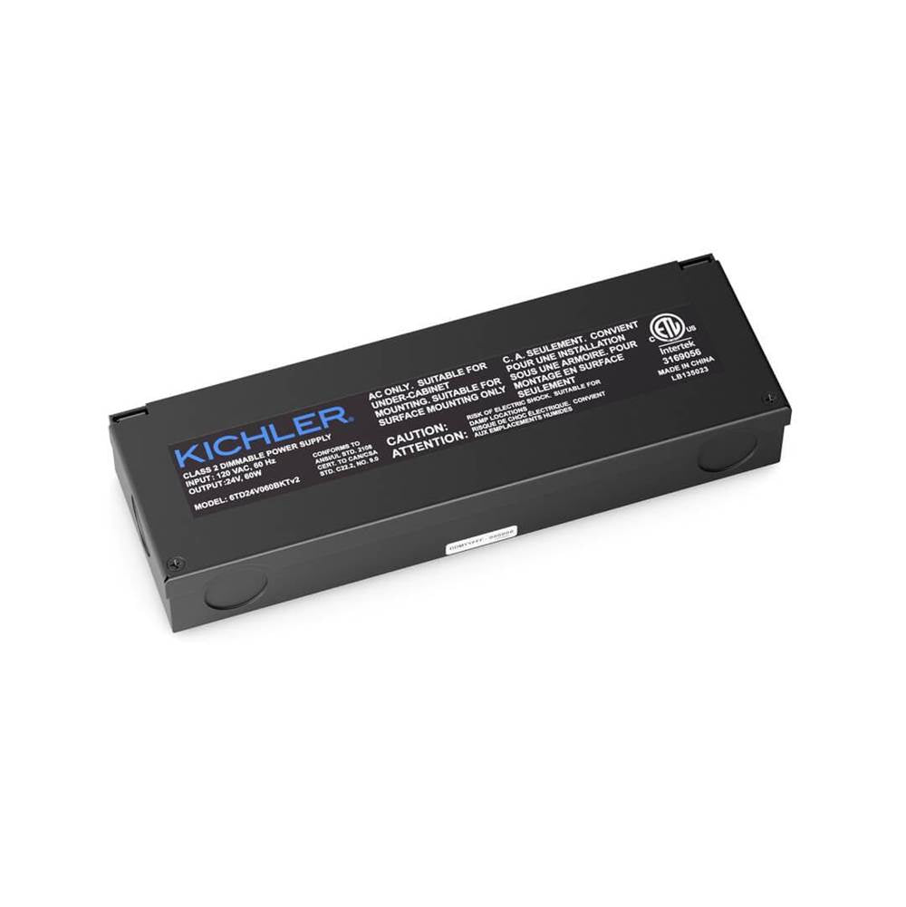 Kichler Lighting 6TD24V060BKTV2 Black Textured 24v Power Supply Image 1