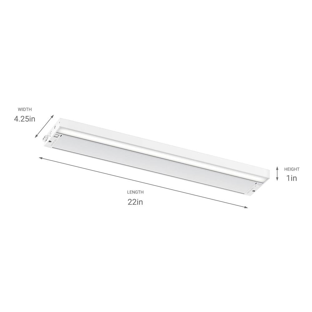Kichler Lighting 6UCSK22WHT Textured White 6u Led 2700k/3000k Ucab 22 Image 4