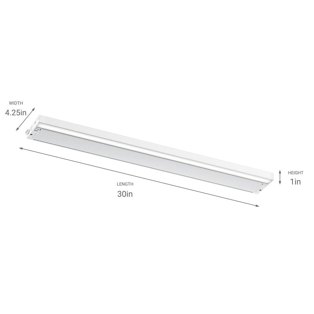 Kichler Lighting 6UCSK30WHT Textured White 6u Led 2700k/3000k Ucab 30 Image 2