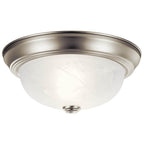 Kichler Lighting 8108NI Brushed Nickel Flush Mount 2lt Image 2