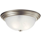 Kichler Lighting 8110NI Brushed Nickel Flush Mount 3lt Image 2
