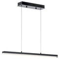 Kichler Lighting Gorve Led 3000k 39.25'' Linear Chandelier Matte Black