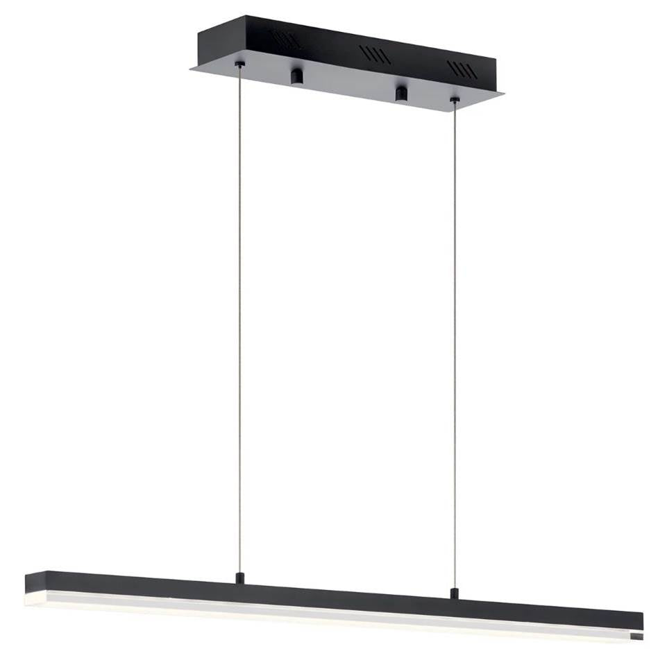 Kichler Lighting Gorve Led 3000k 39.25'' Linear Chandelier Matte Black