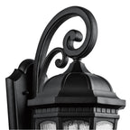 Kichler Lighting 9034BKT Textured Black Outdoor Wall 3lt Image 7