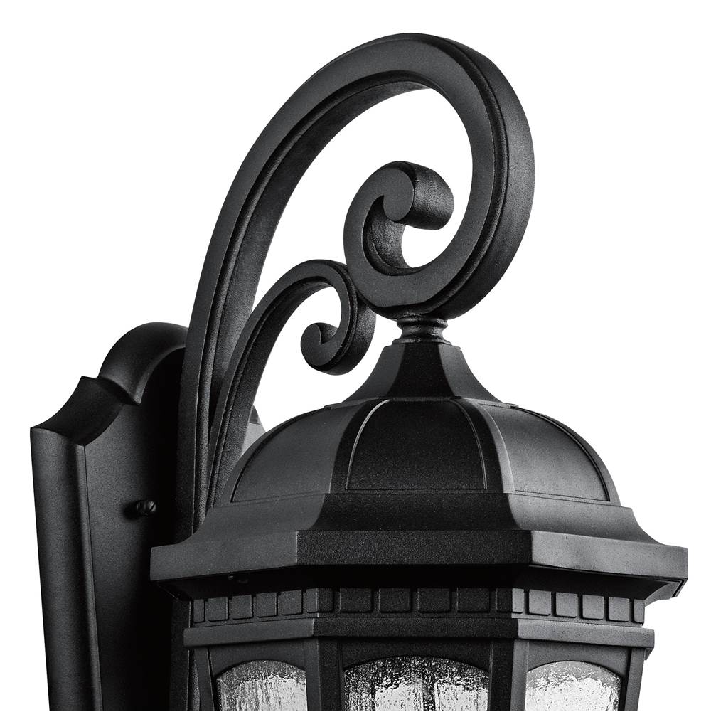 Kichler Lighting 9034BKT Textured Black Outdoor Wall 3lt Image 7