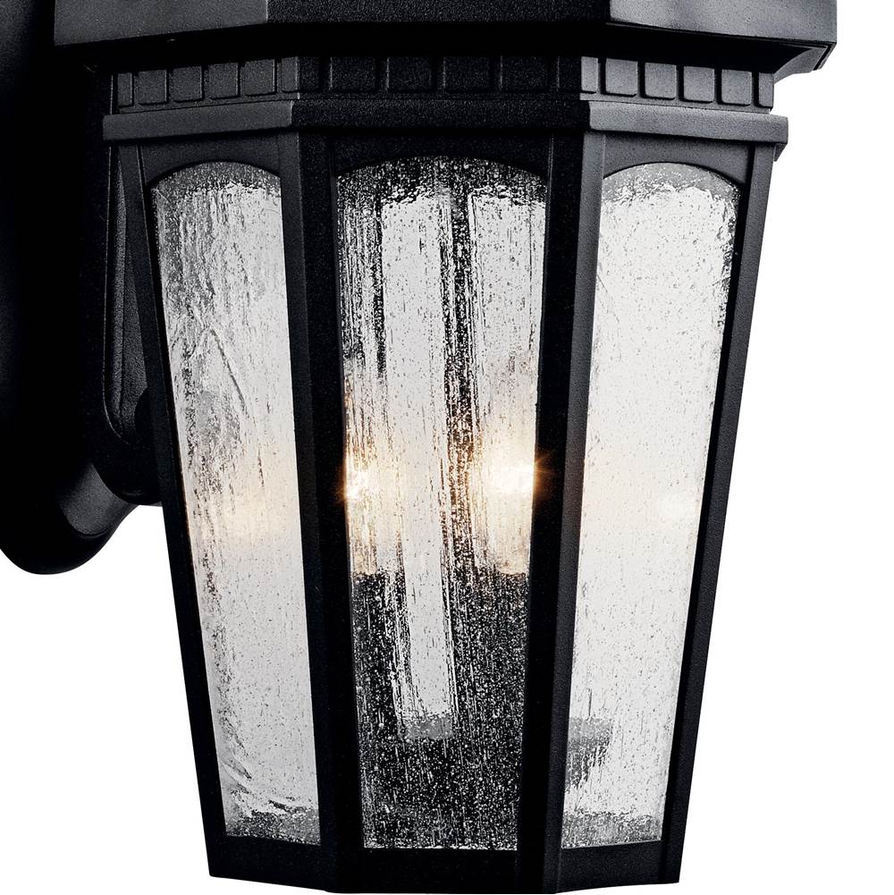 Kichler Lighting 9034BKT Textured Black Outdoor Wall 3lt Image 6