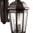 Kichler Lighting 9034RZ Rubbed Bronze Outdoor Wall 3lt Image 5