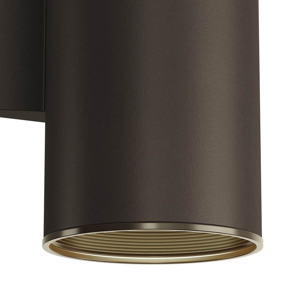 Kichler Lighting 9244AZ Architectural Bronze Indoor/outdoor Wall 2lt Image 6