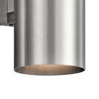 Kichler Lighting 9244BA Brushed Aluminum Indoor/outdoor Wall 2lt Image 9