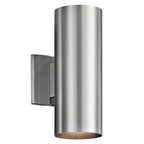 Kichler Lighting 9244BA Brushed Aluminum Indoor/outdoor Wall 2lt Image 2