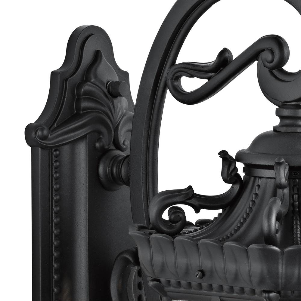 Kichler Lighting 9357BKT Textured Black Outdoor Wall 2lt Image 6