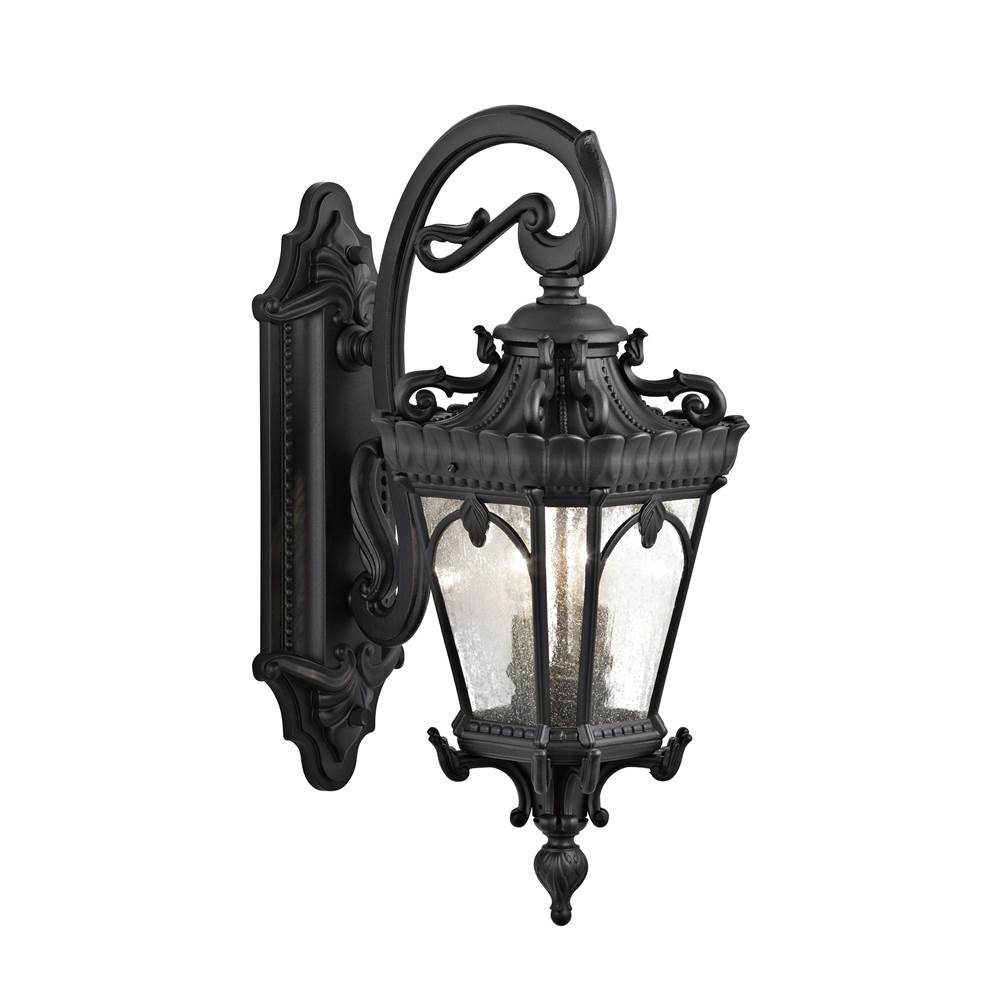 Kichler Lighting 9357BKT Textured Black Outdoor Wall 2lt Image 2