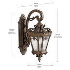 Kichler Lighting 9357LD Londonderry Outdoor Wall 2lt Image 4