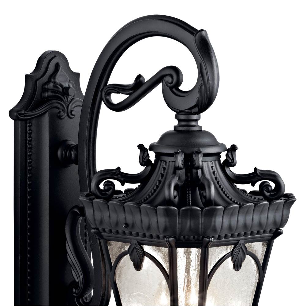 Kichler Lighting 9358BKT Textured Black Outdoor Wall 3lt Image 7