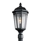 Kichler Lighting 9532BKT Textured Black Outdoor Post Mt 1lt Image 7