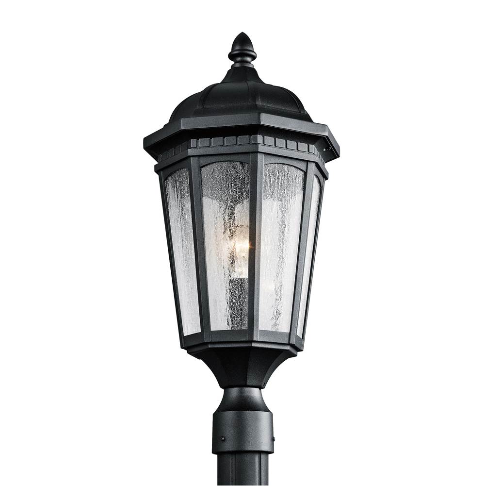 Kichler Lighting 9532BKT Textured Black Outdoor Post Mt 1lt Image 7