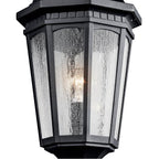 Kichler Lighting 9532BKT Textured Black Outdoor Post Mt 1lt Image 6