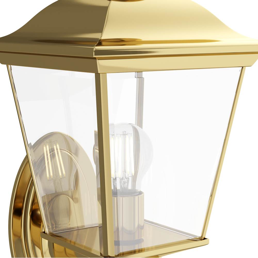 Kichler Lighting 9712PB Polished Brass Outdoor Wall 1lt Image 7
