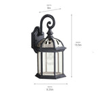 Kichler Lighting 9735BK Black Outdoor Wall 1lt Image 4