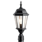 Kichler Lighting 9956BK Black Outdoor Post Mt 1lt Image 8